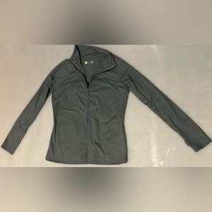Xersion Women’s Zip Up Jacket Light Weight Heather Grey w/ Pockets Women’s Large